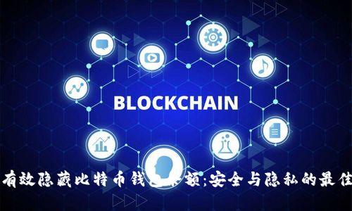 如何有效隐藏比特币钱包余额：安全与隐私的最佳实践
