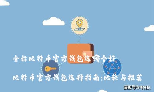 全称比特币官方钱包选哪个好

比特币官方钱包选择指南：比较与推荐