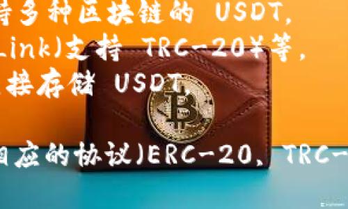 USDT（泰达币）是一种稳定币，它以1:1的比例与美元挂钩。USDT可以在多种区块链上发行，包括但不限于：

1. **Ethereum（以太坊）** - USDT 在以太坊网络上以 ERC-20 代币的形式存在。
2. **Tron（波场）** - 在 Tron 网络上，USDT 以 TRC-20 代币的形式存在。
3. **Omni Layer** - 在比特币区块链上，USDT 最早是通过 Omni Layer 协议发行的。
4. **EOS** - USDT 也可以在 EOS 网络上进行发行。

每种链的 USDT 采用的协议和标准有所不同，因此在选择钱包时，用户需要根据所选区块链的协议类型选择支持对应类型 USDT 的钱包。

常见的钱包包括：

- **硬件钱包**：如 Ledger、Trezor，这些钱包可以支持多种区块链的 USDT。
- **软件钱包**：如 MetaMask（支持 ERC-20）、TronLink（支持 TRC-20）等。
- **交易所钱包**：用户可以通过币安、火币等交易所直接存储 USDT。

在使用USDT时，无论选择哪个钱包，确保所选钱包支持相应的协议（ERC-20, TRC-20等），以保障资金安全。