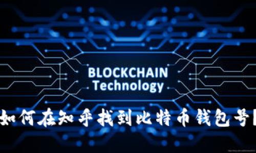如何在知乎找到比特币钱包号？